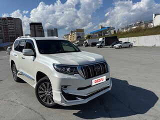 2018 Toyota Land Cruiser Prado 150 Series Рестайлинг 2, белый, 4350000 рублей, вид 1
