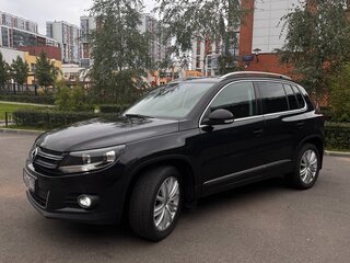 2013 Volkswagen Tiguan I Рестайлинг, чёрный, 1500000 рублей, вид 2
