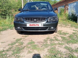 2008 Hyundai Accent ТагАЗ II, серый, 395000 рублей, вид 1