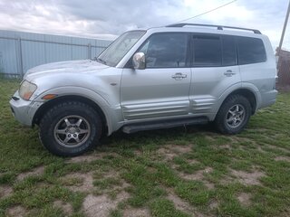 2001 Mitsubishi Montero III, серебристый, 550000 рублей, вид 4