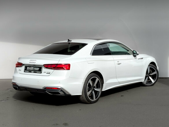 2022 Audi A5 45 TFSI II (F5) Рестайлинг, белый - вид 4