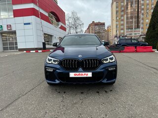 2021 BMW X6 40d III (G06), синий, 9500000 рублей, вид 2