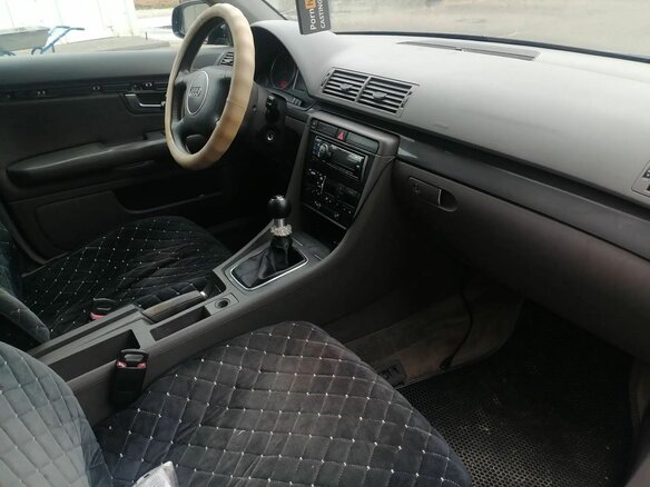 2002 Audi A4 II (B6), чёрный, 490000 рублей - вид 6