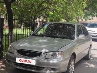 2007 Hyundai Accent ТагАЗ II, серебристый, 300000 рублей, вид 1