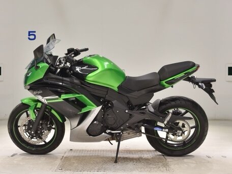 2015 Kawasaki Ninja 400, зелёный, 418000 рублей, вид 1