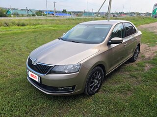 2019 Skoda Rapid I Рестайлинг, бежевый, 1300000 рублей, вид 1