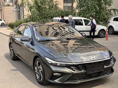 2024 Hyundai Elantra N Line VII (CN7) Рестайлинг, серый, 1860000 рублей, вид 3