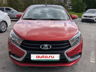 2017 Lada (ВАЗ) Vesta I, красный, 700000 рублей, вид 2
