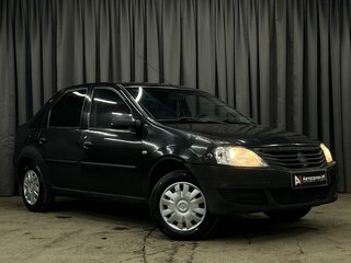 2011 Renault Logan I Рестайлинг, чёрный, 149900 рублей, вид 2