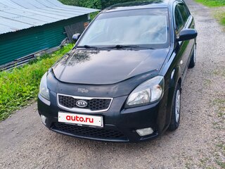 2010 Kia Rio II Рестайлинг, чёрный, 500000 рублей, вид 2