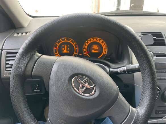 2007 Toyota Corolla X (E140, E150), голубой, 750000 рублей - вид 7