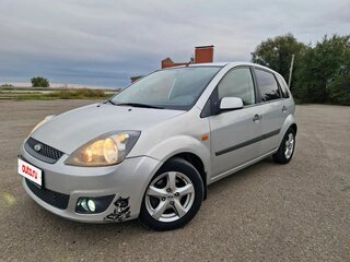 2007 Ford Fiesta Mk5, серебристый, 370000 рублей, вид 3