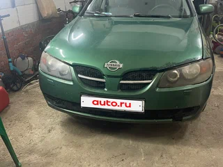 2004 Nissan Almera II (N16) Рестайлинг, зелёный, 130000 рублей, вид 2
