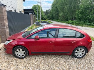 2010 Citroen C4 I Рестайлинг, красный, 330000 рублей, вид 4