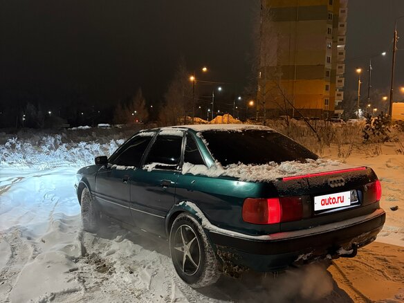 1991 Audi 80 V (B4), зелёный, 310000 рублей - вид 8