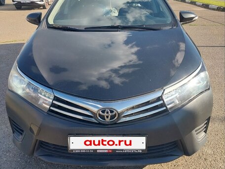 2013 Toyota Corolla XI (E160, E170, E180), чёрный, 999999 рублей, вид 3