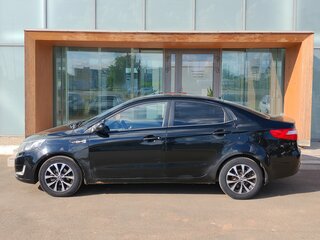 2011 Kia Rio 5-speed III, чёрный, 439000 рублей, вид 4