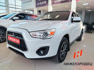 2013 Mitsubishi ASX I, белый, 959000 рублей, вид 1