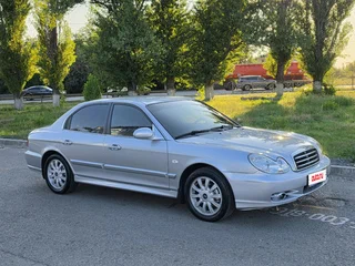 2008 Hyundai Sonata ТагАЗ IV (EF) Рестайлинг, серый, 655000 рублей, вид 4