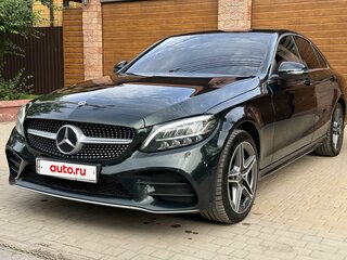 2018 Mercedes-Benz C-Класс 200 IV (W205) Рестайлинг, зелёный, 2300000 рублей, вид 2
