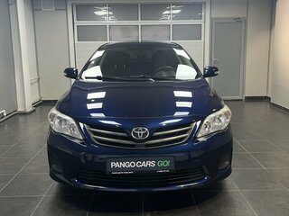 2012 Toyota Corolla X (E140, E150) Рестайлинг, синий, 1125000 рублей, вид 2