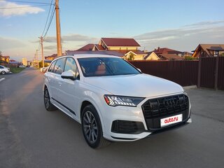 2021 Audi Q7 45 TFSI II (4M) Рестайлинг, белый, 5750000 рублей, вид 2