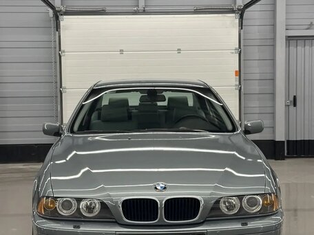 2001 BMW 5 серии 525i IV (E39) Рестайлинг, голубой, 2300000 рублей, вид 1