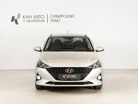 2020 Hyundai Solaris II Рестайлинг, серый, 1417000 рублей, вид 2