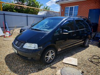 2007 Volkswagen Sharan I Рестайлинг 2, чёрный, 950000 рублей, вид 1