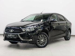 2021 Lada (ВАЗ) Vesta I, чёрный, 1050000 рублей, вид 1