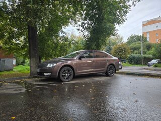 2015 Skoda Octavia III (A7), коричневый, 1480000 рублей, вид 4