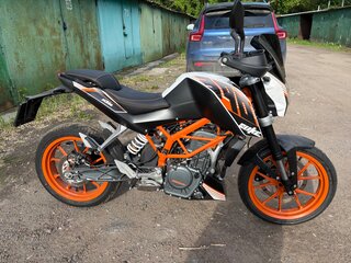 2014 KTM 390 Duke, оранжевый, 400000 рублей, вид 4