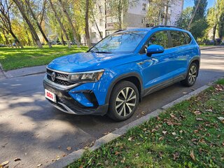 2022 Volkswagen Taos I, голубой, 1900000 рублей, вид 2