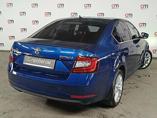 2017 Skoda Octavia III (A7) Рестайлинг, синий, 1579000 рублей, вид 4
