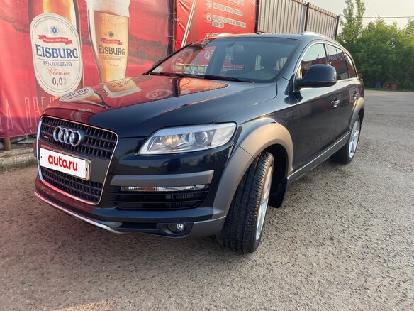 2007 Audi Q7 I (4L), синий, 1700000 рублей - вид 1