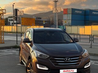 2014 Hyundai Santa Fe III, коричневый, 2200000 рублей, вид 3