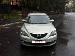 2008 Mazda 3 I (BK) Рестайлинг, золотистый, 422000 рублей, вид 1
