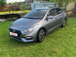 2018 Hyundai Solaris II, серый, 1200000 рублей, вид 1