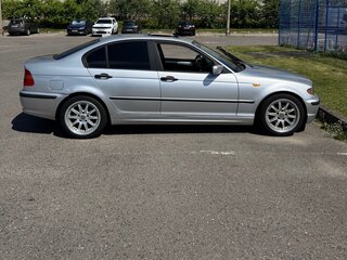 2002 BMW 3 серии 318i IV (E46) Рестайлинг, серебристый, 375000 рублей, вид 3
