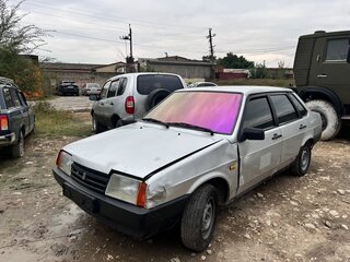 2003 Lada (ВАЗ) 21099, серебристый, 140000 рублей, вид 1