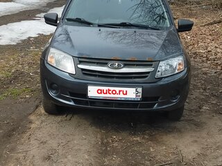 2016 Lada (ВАЗ) Granta I, серебристый, 420000 рублей, вид 1