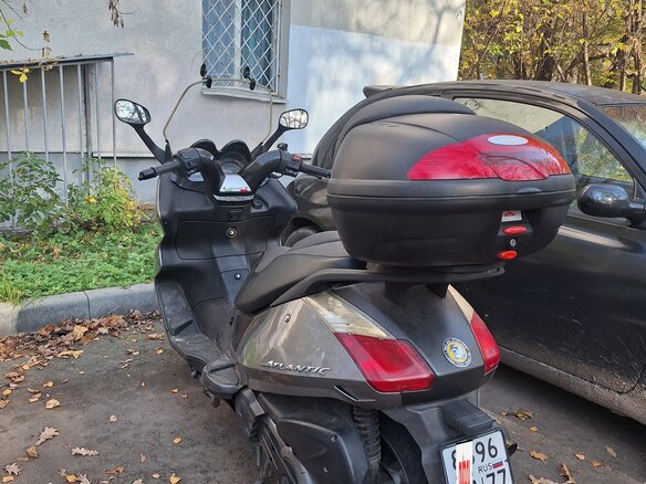 2005 Aprilia Atlantic 500, серебристый, 310000 рублей - вид 4