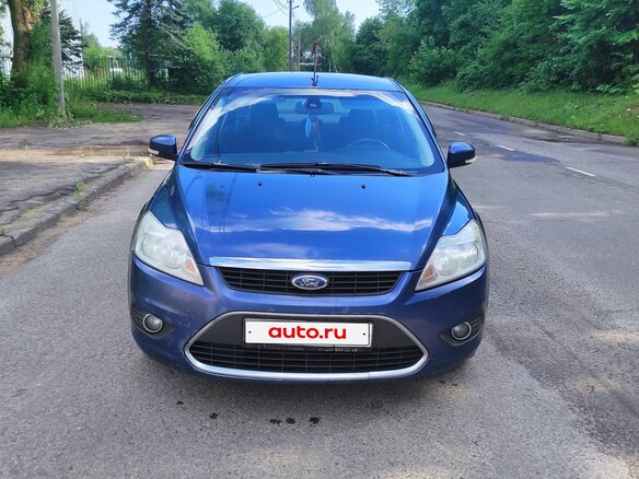 2009 Ford Focus II Рестайлинг, синий, 530000 рублей - вид 2