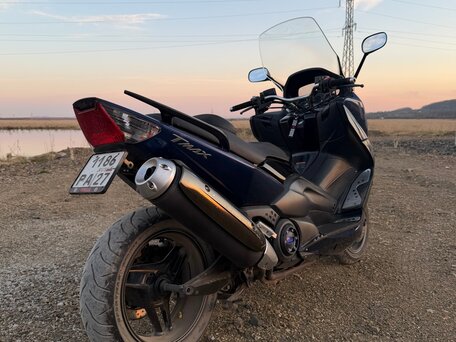 2009 Yamaha TMAX, синий, 420000 рублей, вид 1
