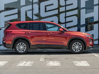 2019 Hyundai Santa Fe IV, красный, 2589000 рублей, вид 4