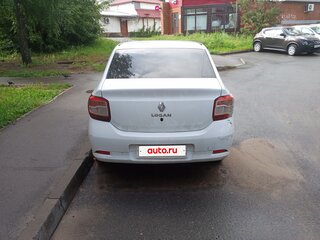 2014 Renault Logan II, белый, 195000 рублей, вид 5