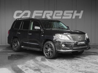 2011 Lexus LX 570 III, чёрный, 2849000 рублей, вид 1