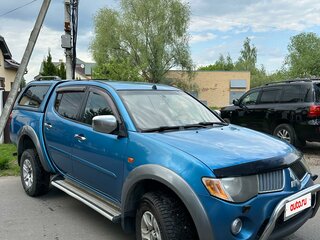 2007 Mitsubishi L200 IV, синий, 1050000 рублей, вид 1