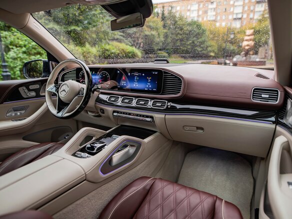 2024 Mercedes-Benz Maybach GLS 600 I Рестайлинг, чёрный - вид 7