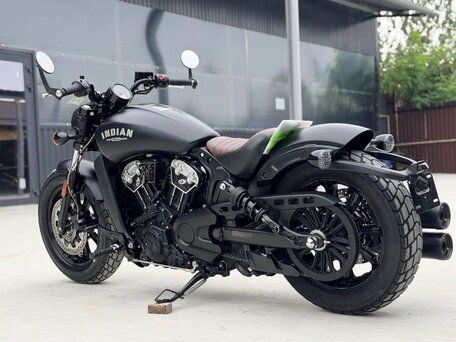 2021 Indian Scout, чёрный, 1350000 рублей, вид 5